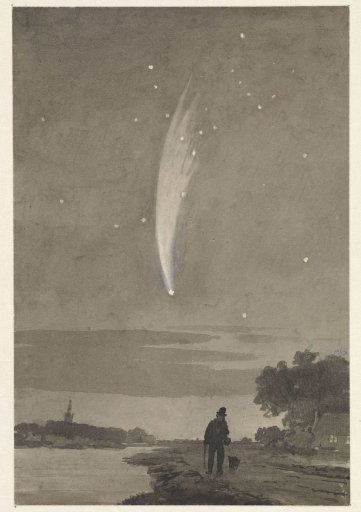 The comet of Donati, 10 October 1858