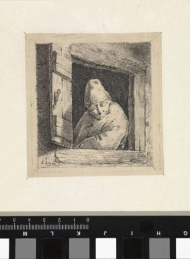Peasant at the window