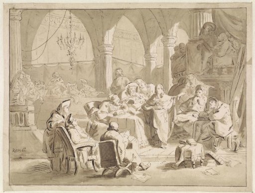 Christ as a twelve-year-old in the temple