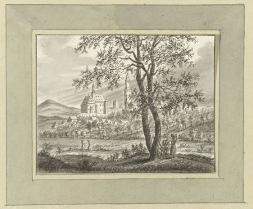 View of Kronenberg near Frankfurt am Main