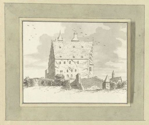 Castle at Kronenburg near Frankfurt am Main