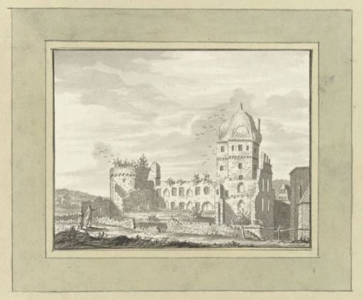 Ruin of the Castle at Andernach