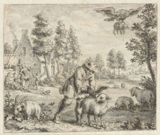 The Raven Who Wishes to Imitate the Eagle