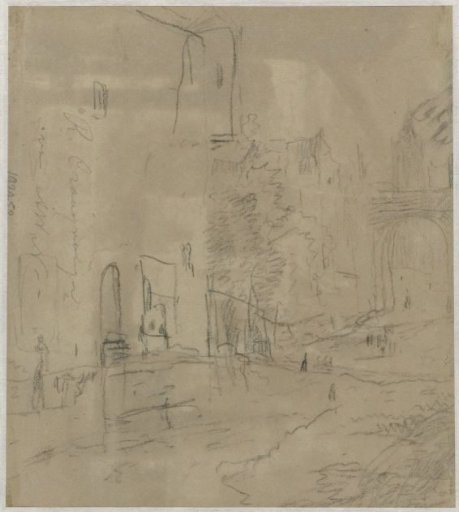 Sketch of a city view