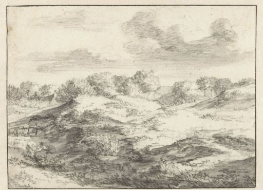 Dune Landscape, with a Cottage in the Distance