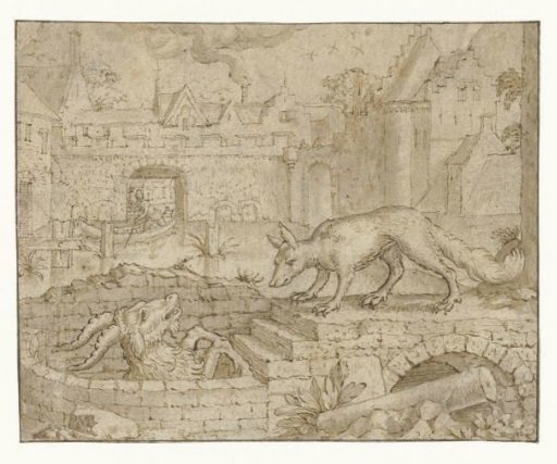 Fable of the Fox and the Goat