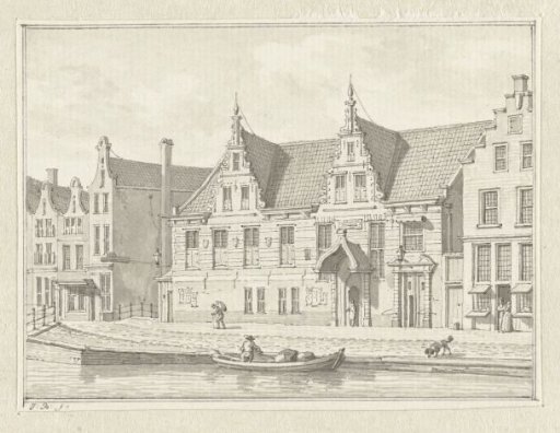 The St. George's Crossbow Guild Hall in Rotterdam