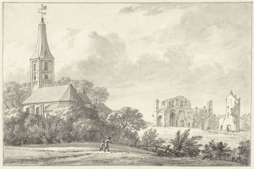 Ruins of the Abbey at Rijnsburg