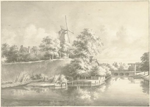 The Ramparts at Utrecht, looking towards the Tolsteeg Gate