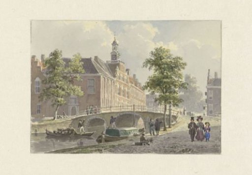 The Spui in The Hague, viewed from the south