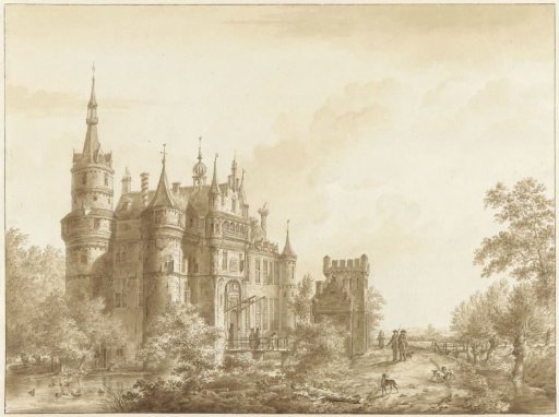 The castle of Wijk bij Duurstede (?)