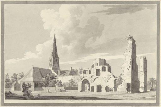 The Ruins of the Abbey of Rijnsburg