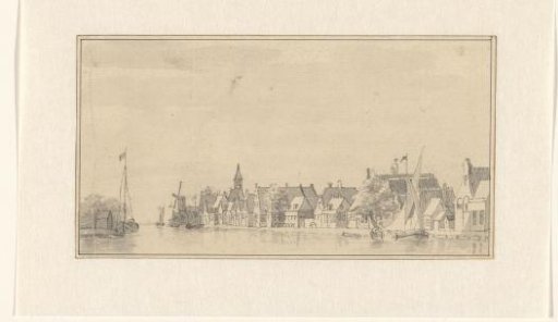 View of the Oude Wetering