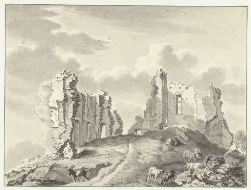 Remains of the castle Kranendonk