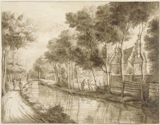 The house of Jhr. Quarles near Voorburg