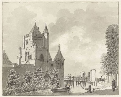 The Spaarnwouder Gate at Haarlem
