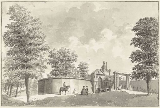The Leiden Gate at Haarlem
