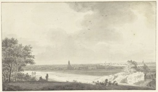 View of Laren from the heath