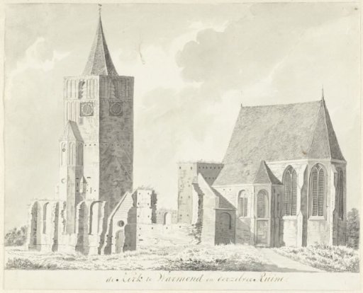 Church at Warmond and its Ruin