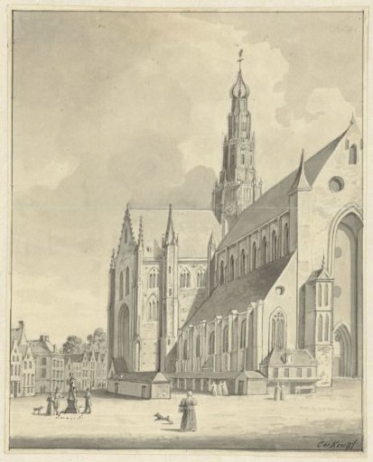 The St. Bavo in Haarlem