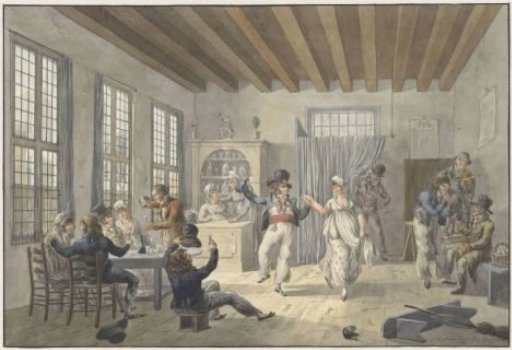 Merry company in an inn