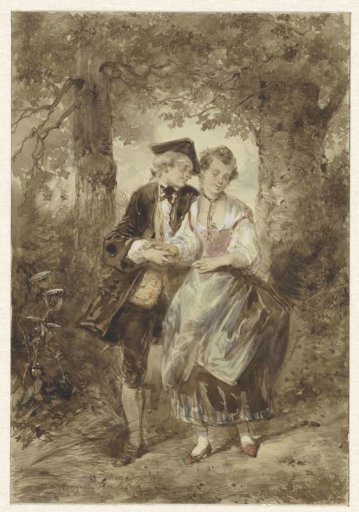 Lovers in the Woods