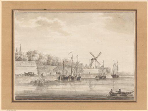 View of the Rhine near Arnhem