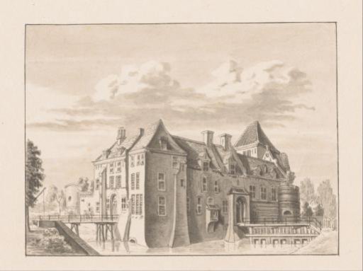 View of IJsselstein Castle in IJsselstein
