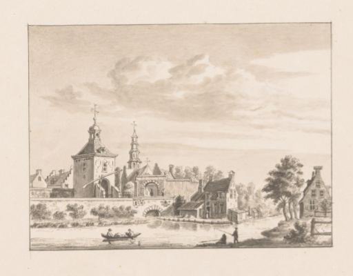 View of the IJsselpoort in IJsselstein