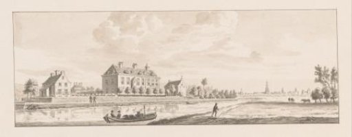 View of the House 's Heerendijk near IJsselstein
