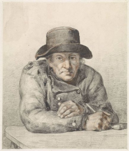 Old man with pipe