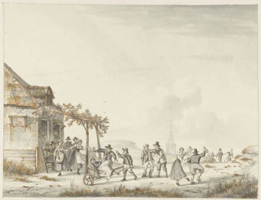Village Fair at an Inn by the Dunes