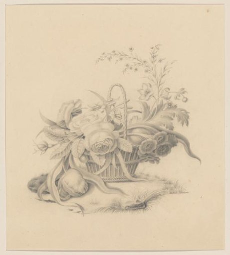 Basket with Flowers