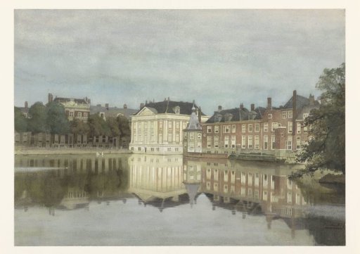 Hofvijver with Mauritshuis