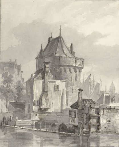 View of the Main Tower at Hoorn