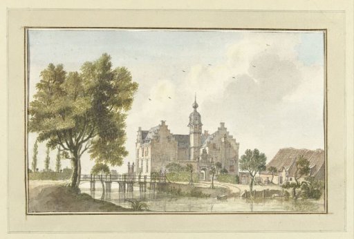The House Den Ham, on the Niers in Germany