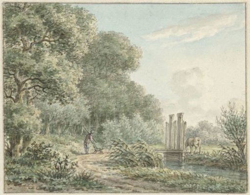 Walker on the Amstelveense Weg