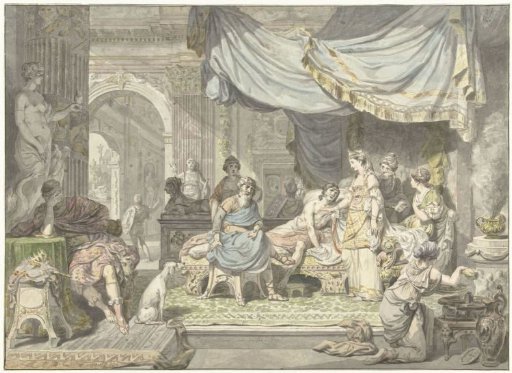 Antiochus Attempts to Hide His Love for His Mother Stratonice