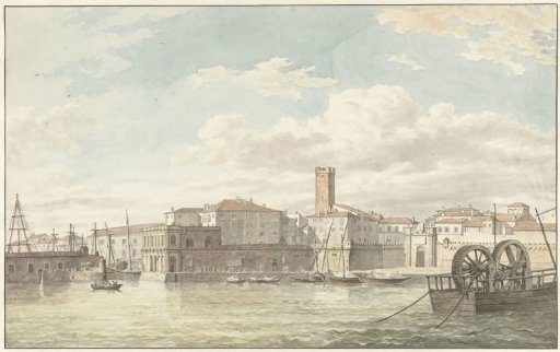 The Harbour of Civitavecchia