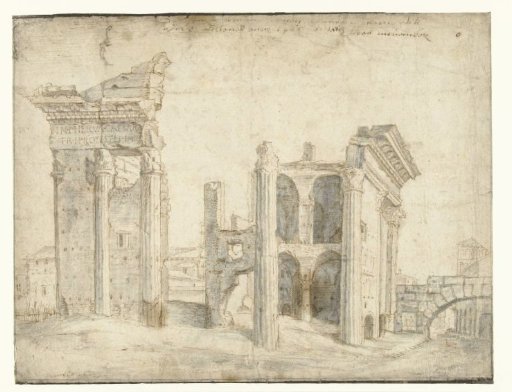 View of the Forum of Nerva