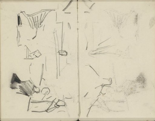 Figures Before Buildings