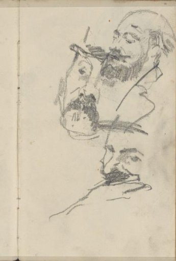 Three Male Heads