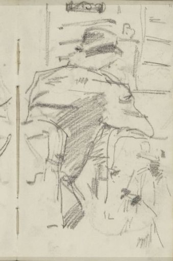 Seated man