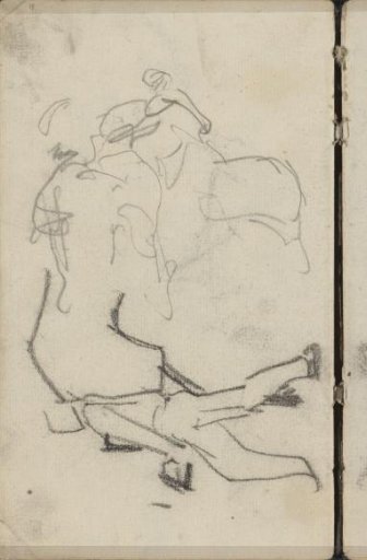 Study sheet with figures and horses