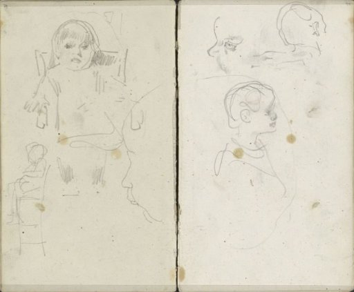 Study sheet with children