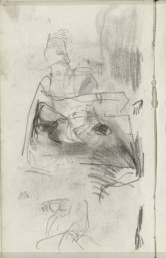 Seated figure