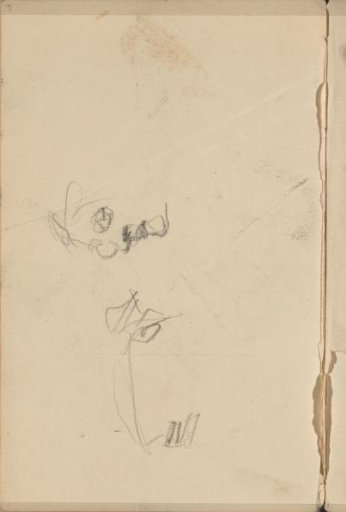 Study, possibly of a reading figure