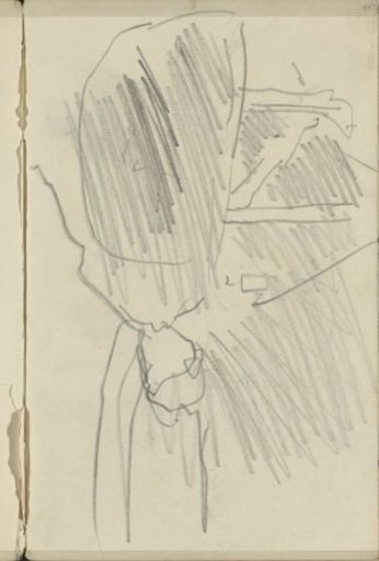 Study, possibly of a moored ship