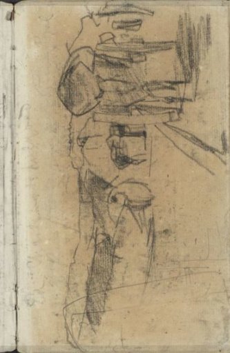 Landscape with horse-drawn carriages