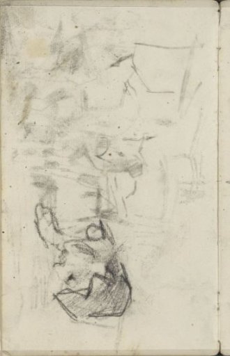 Male head, in profile